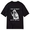 Αστείο T-shirt από Βαμβάκι με Εκτύπωση Fight or Flight Καλοκαιρινό Ανδρικό και Γυναικείο Νέα Ρούχα Μόδα Υψηλής Ποιότητας T-shirt Street Wear -...