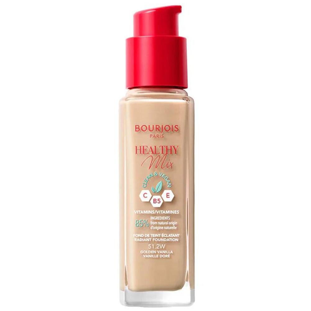 Bourjois Healthy Mix Radiant Foundation - 51.2W Golden Vanilla - 