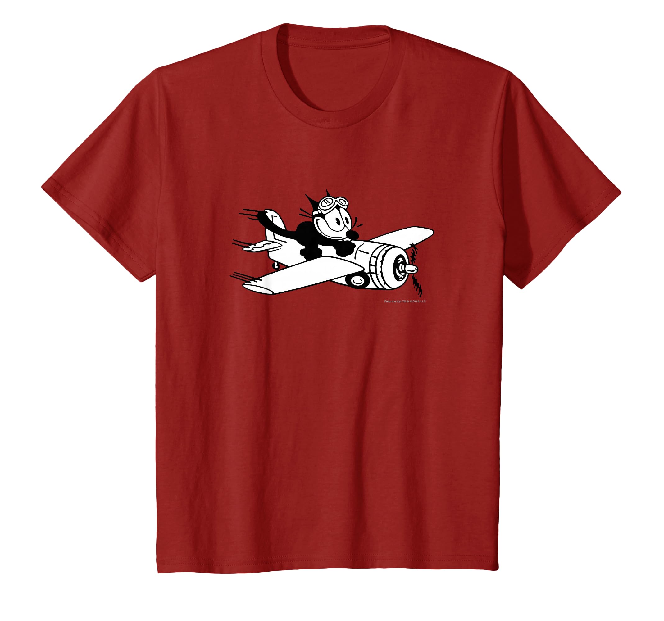 

Felix the Cat GET ON AN AIR PLANE (RIGHT) T-shirt