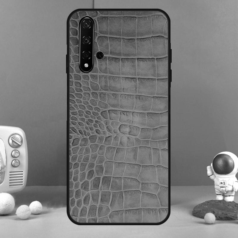 Crocodile Pattern Print Case For Huawei P40 Lite P20 P30 Nova 11 Pro 3i 7i 8i 11i Y91 Y60 Y70 Y61 Y90 9 10 SE Cover