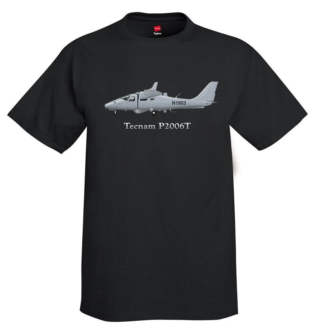 

Tecnam P2006T Airplane T-Shirt - Personalized with Your N# M