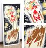 Airashika Japanese Goods Chusen Tenugui Has Christmas 33 X 90cm "Santa Come"