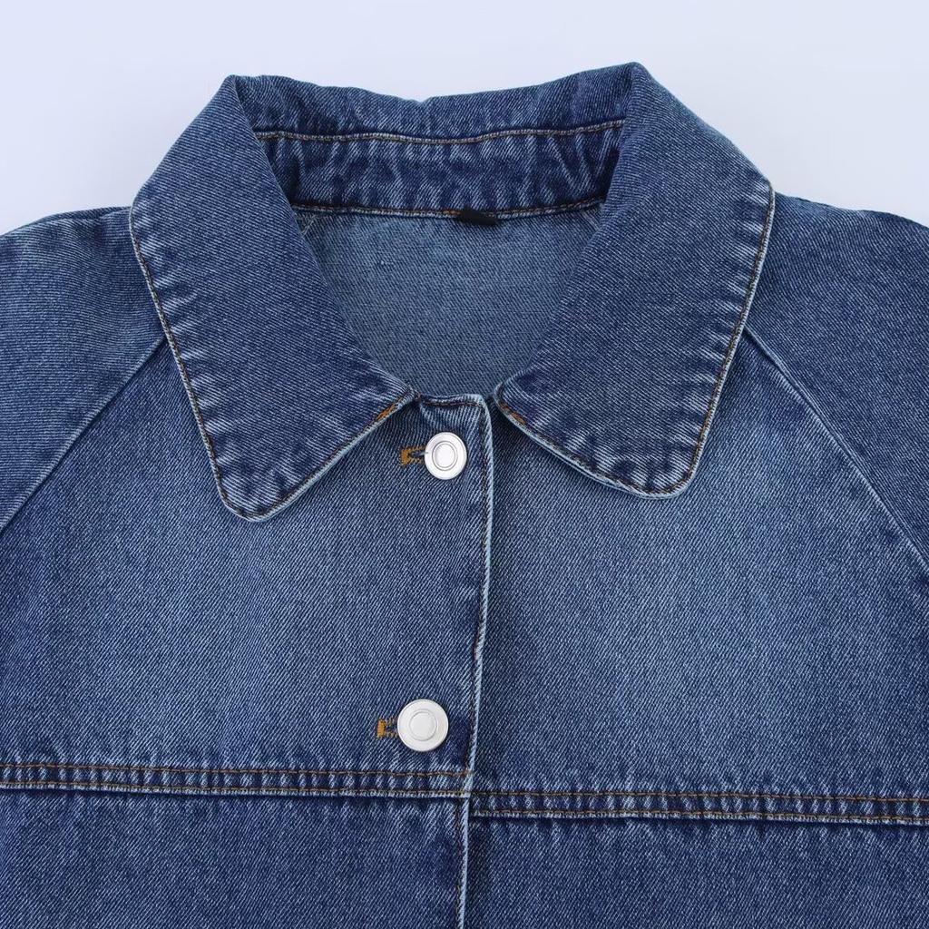 European and American style, new women's clothing, classic, cape denim jacket 8727070