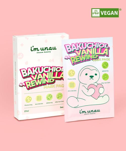 I'm UNAU Bakuchiol Vanilla Rewind Mask Pack 27ml*5ea