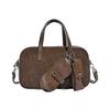 European and American Large Capacity Boston Pillow Bag Three-Dimensional Feel Fashion Handheld Camera Bag Trendy Single Shoulder Crossbody Bag