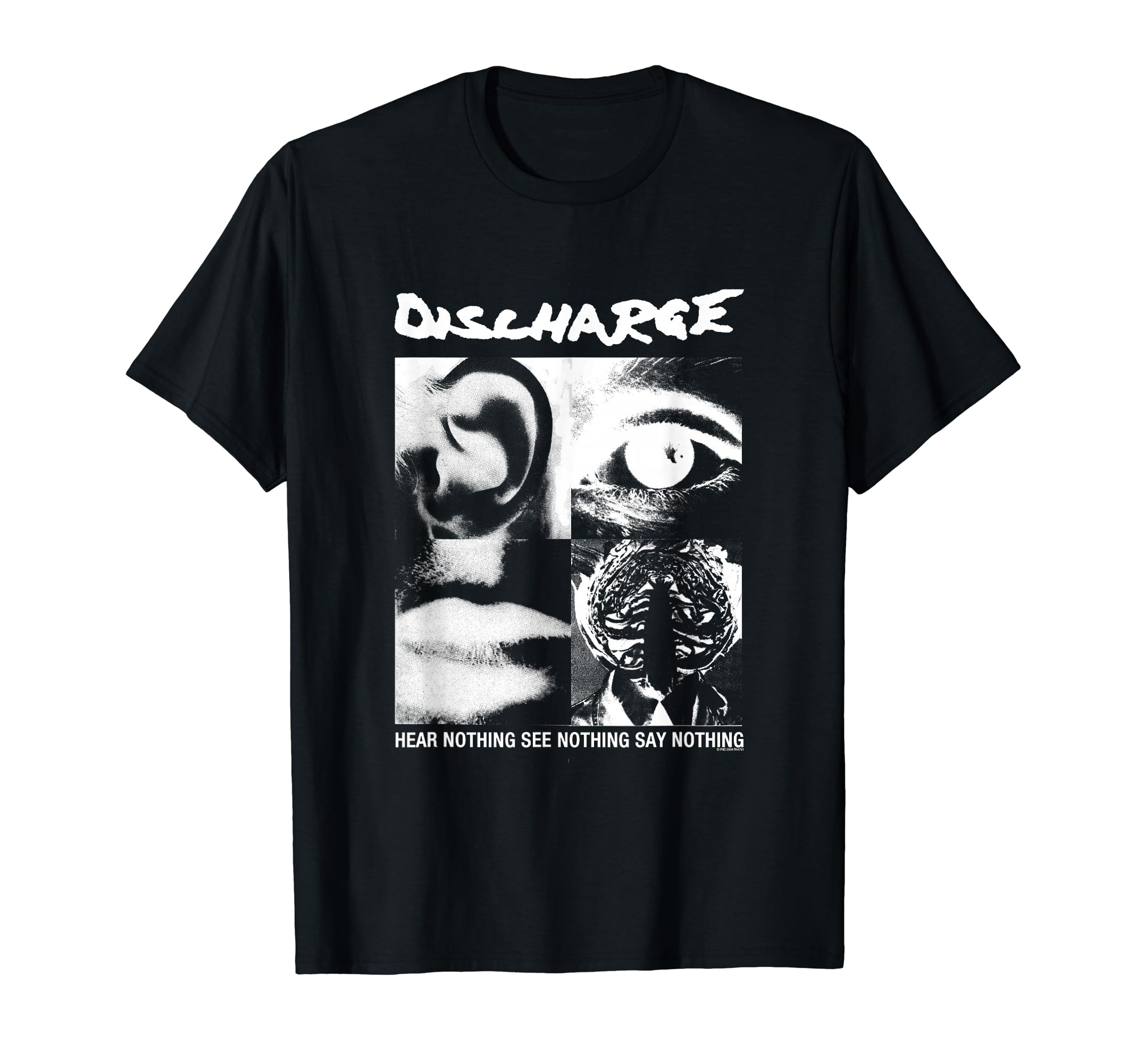 

Discharge - Official Merchandise - I Can t Hear Anything T-Shirt