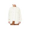 Levis FW23 SilverTab Series Solid Color Pocket Button Long Sleeve Shirt Men Shirts Off-White A5767-0000