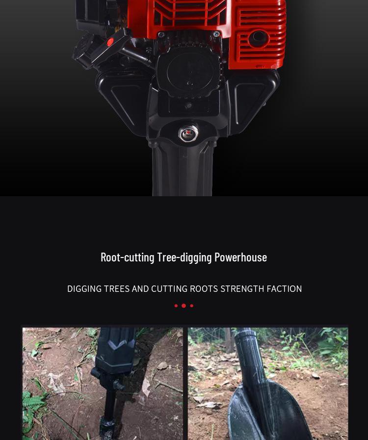 Handheld Gasoline-Powered Professional Pickaxe and Stone Crusher