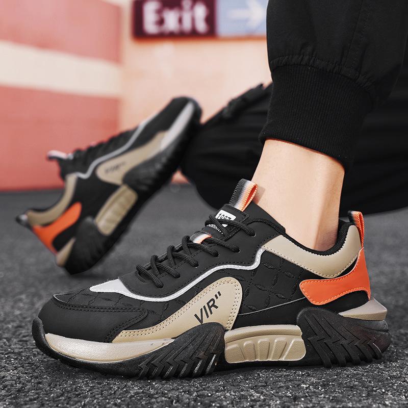 Winter new thick-soled wear-resistant labor insurance mountaineering sports and leisure dad shoes