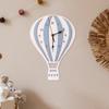Cartoon Air Balloon Clock Non Ticking Crafts Nordic for Bedroom Cafe Home Decor