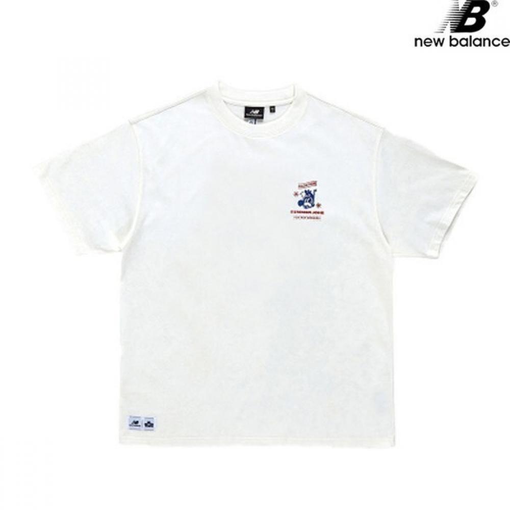 

New Balance Half Club Nbneb2l213 Wh Nb X Mbw Ii Swim Short Sleeve Tee 110