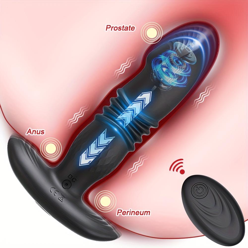 Telescopic Vibrating Butt Plug Anal APP Vibrator Wireless Remote Sex Toys for Women Ass Anal Dildo Prostate Massager Buttplug