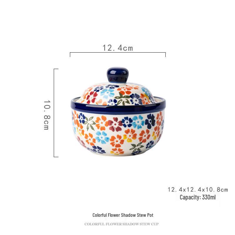 Abay Hand-Painted Ceramic Mini Stew Pots, Wizard of Oz (Set of 2)