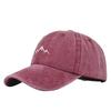 Retro Washed Cotton Cap Unisex Mountain Embroidery Baseball Caps Adjustable Casual Outdoor Streetwear Sports Trucker Hats