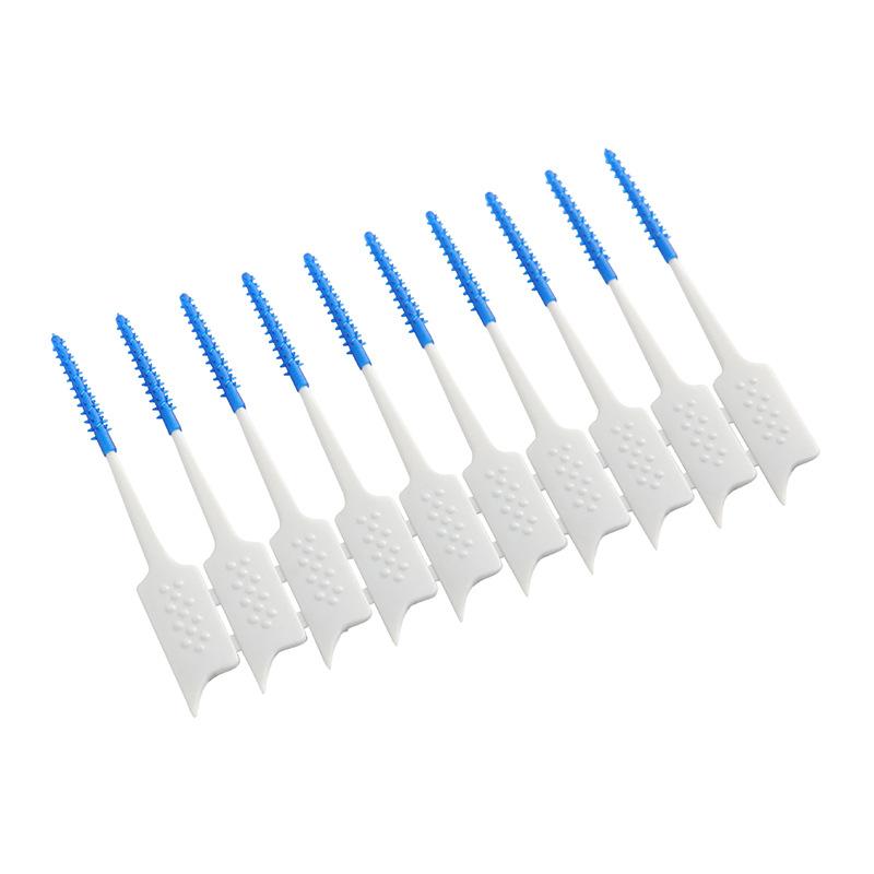 New Product Recommendation Portable Travel Orthodontic Interdental Cleaning Toothpicks Floss Pick Interdental Brushes
