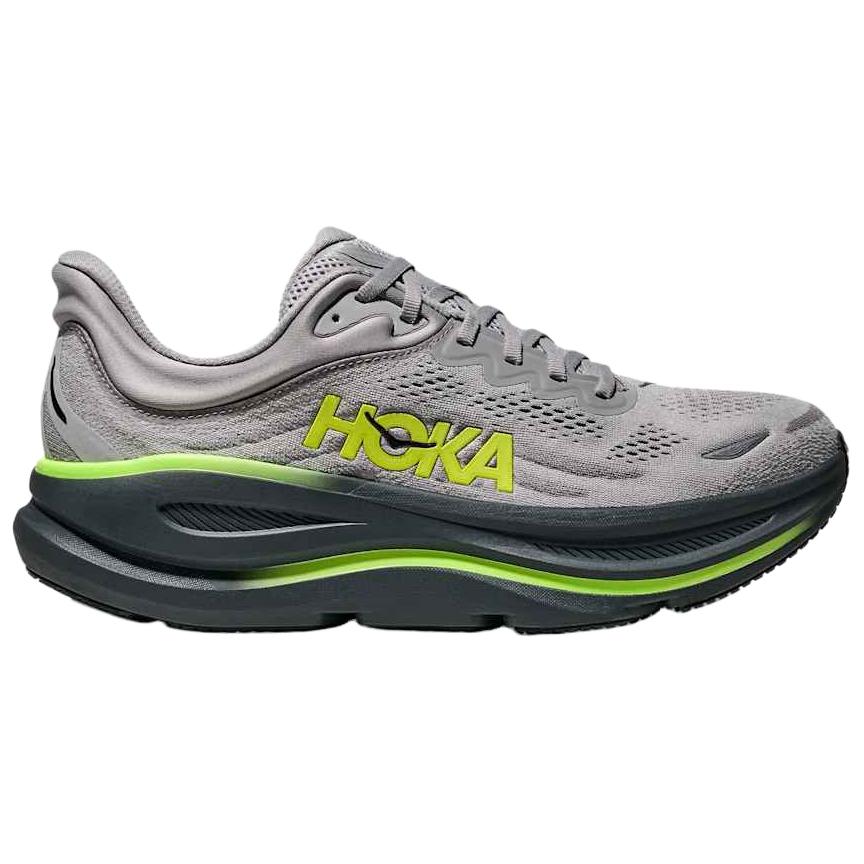 HOKA Bondi 9 Stardust Men Sneakers Grey Outer-Orbit 1162011-SSTT