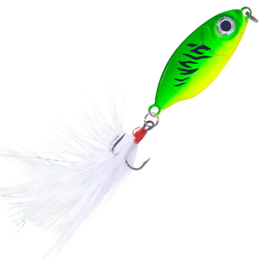 

10-20GLong Casting Lure Jig Bait Full Swimming Layer Special for Bass and Perch Freshwater Saltwater Universal Fishing Gear Fish 4.2CM 10G