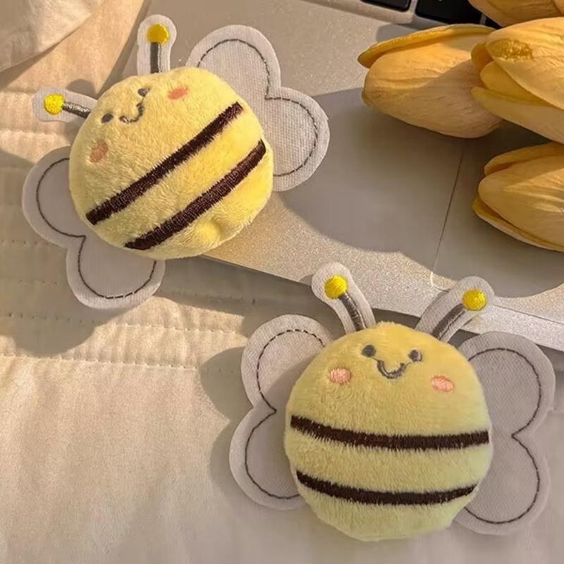 Cartoon Animal Plush Hair Clip Girl Cute Brooch Lady Hair Styling Accessories for Thin Hair Korean Style Headdress