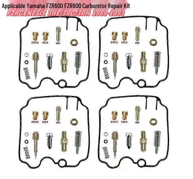 GN125 Carburetor Repair Kit - Professional Configuration with Picture Guide