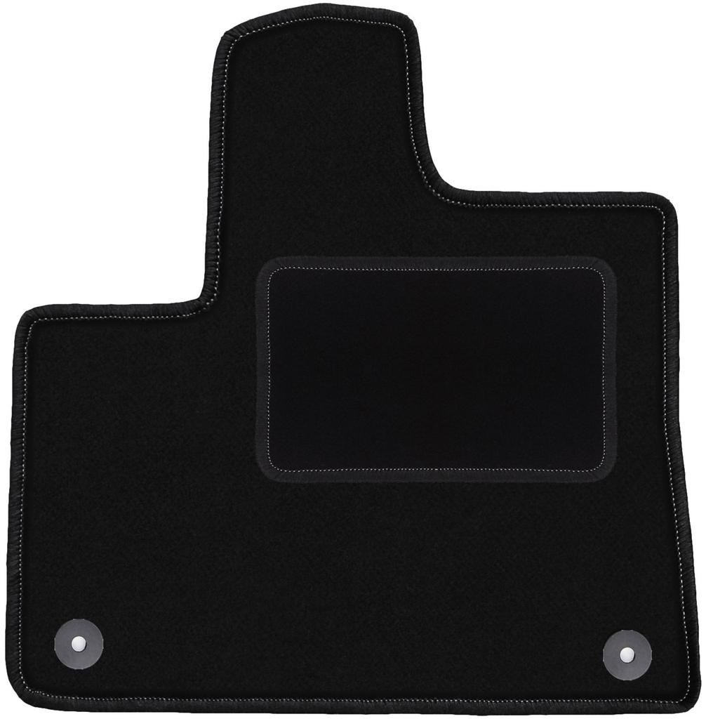 Driver's mat black for: Citroen Berlingo III kombivan (2018-)
