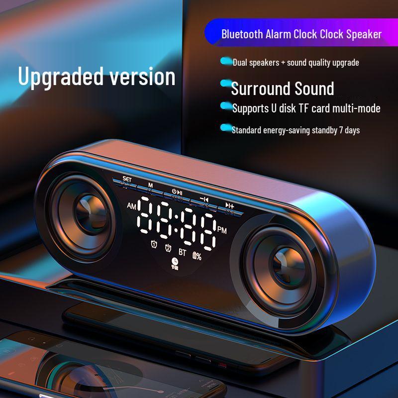 

AI Смарт Сабвуфер Высокая Громкость Bluetooth Динамик 2025, Студенческий Портативный Двойной Беспроводной Динамик