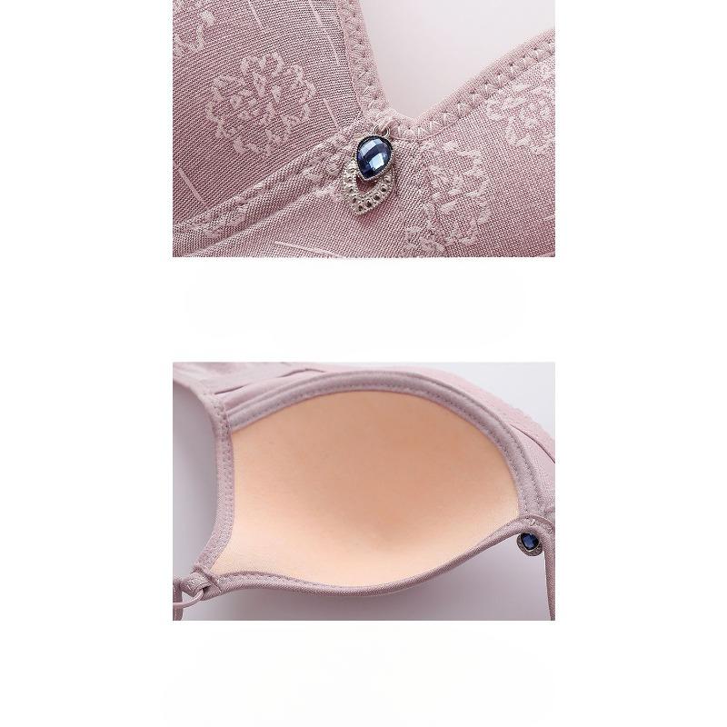 Sexy Unterwäsche Damen Dünner BH Mädchen Büstenhalter Drahtlose Unterwäsche Lady Push Up Bralette Dessous Push Up BH