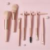 Neues 8 Mini-Make-up-Pinsel-Set, tragbar, Lidschattenpinsel, Puder-Concealer-Pinsel, weiches Haar, Beauty-Tools für Anfänger