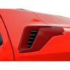2pcs Front Fender Side Vent Cover Trim Panel Decor For Ford F-150 -23 Red