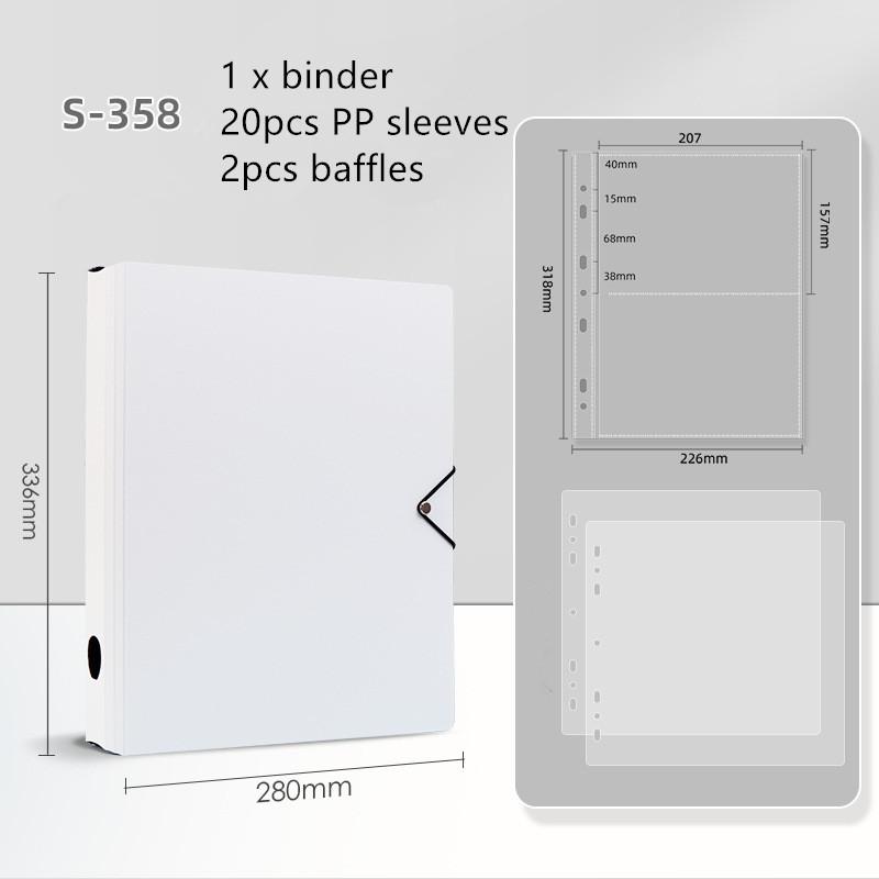 MINKYS Kawaii 5/6/9 Spaces 3 Inch Kpop Photo Card Binder Large Capacity Idol Photocard Album Photocards Binder Collect Book