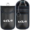 Car Key Case Signal Blocker Bag RFID Shielding Pocket For Kia Rio Ceed Sportage Cerato Soul Sorento Picanto Optima Accessories wvkzl55