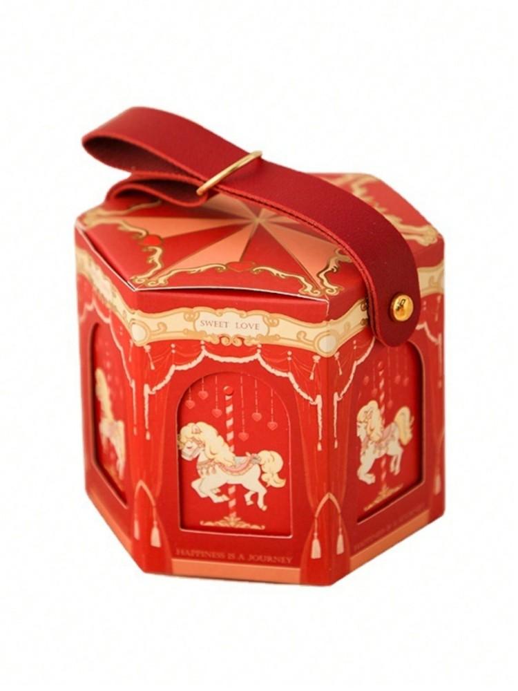 1 piece of candy box, wedding candy box, high-end candy box, empty box, wedding special internet famous European style new perso