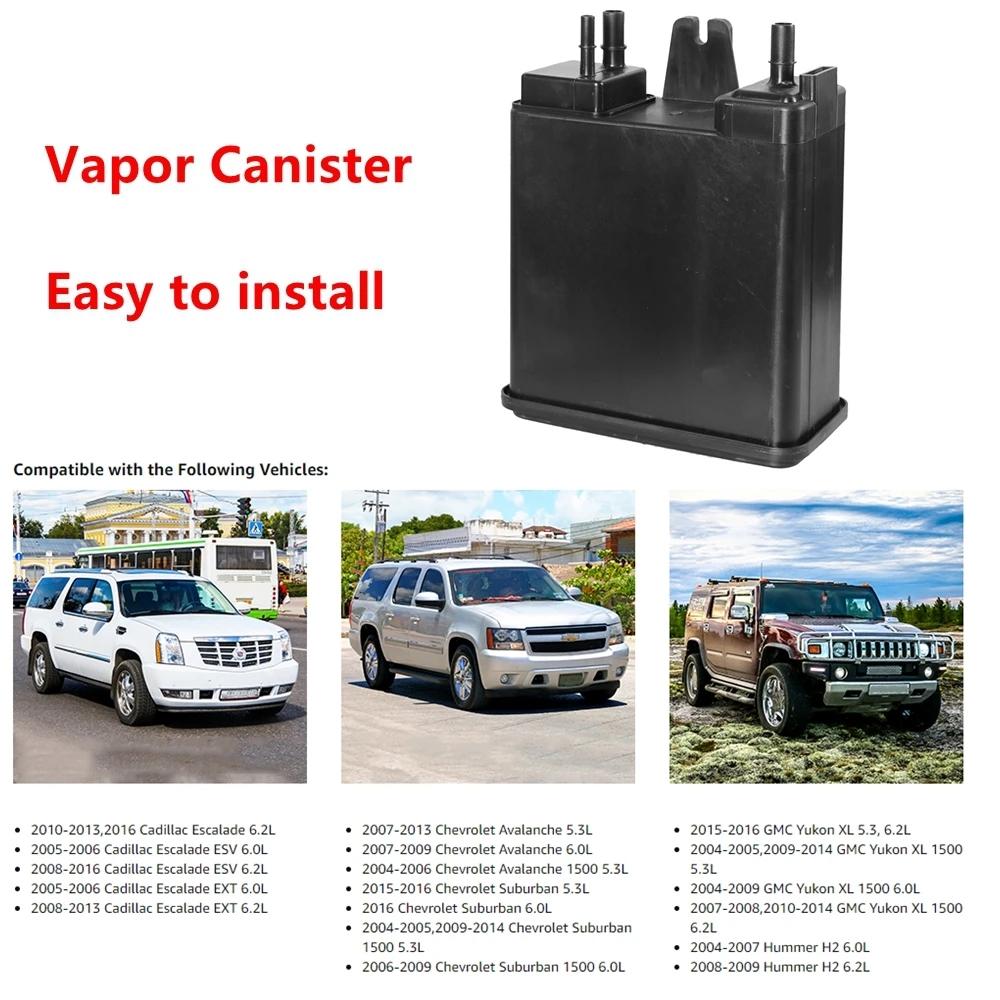 Vysoce kvalitní nádobka na výpary 22963841,911-199,12573649 Pro Cadillac Chevrolet Suburban Avalanche GMC Yukon XL Hummer H2 Černá