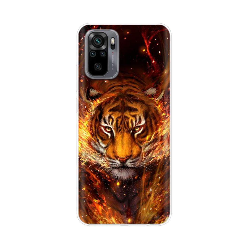 For Xiaomi Redmi Note 10S Case Note 10 Silicone Soft TPU Back Cover For Xiaomi Redmi Note 10 Pro Note10 S Phone Cases Coque Bags