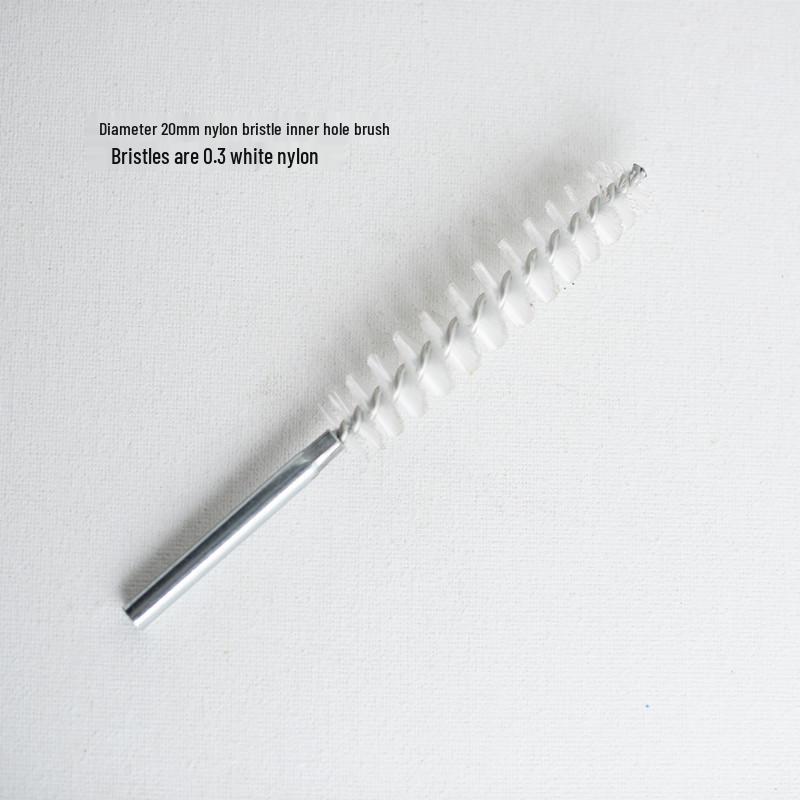 Abrasive Wire Tube & Pipe Brush - Steel Bristle for Deburring & Polishing