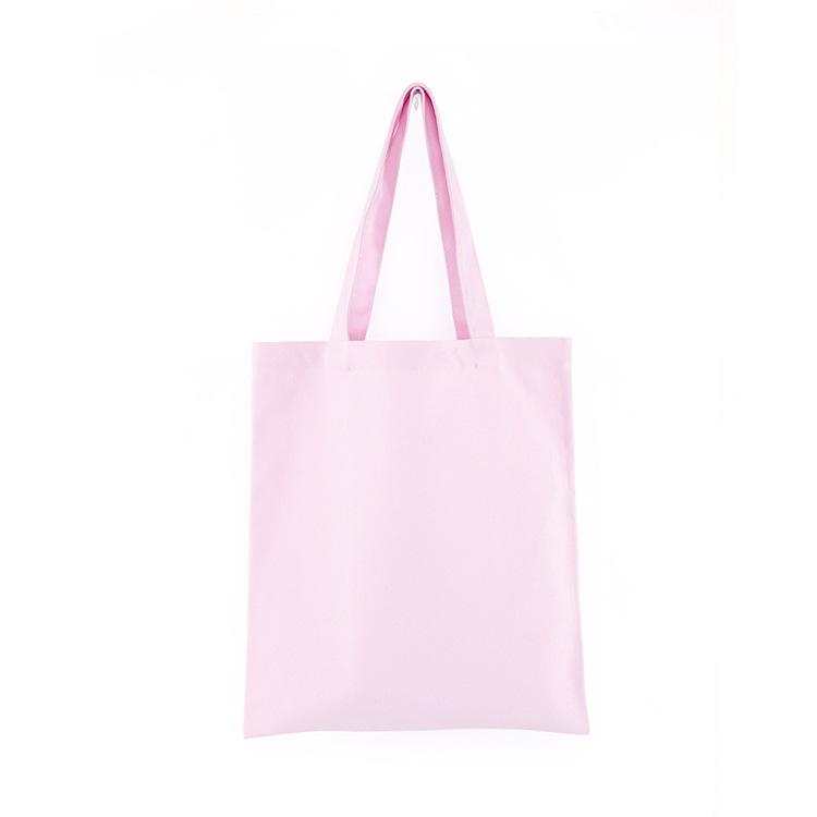 Diy Shopping Bags Women Solid Canvas Bags Casual Tote Shoulder Bags Girls Female Portable Handbags Shopping Bag