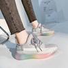 Women's Flyknit Korean-Style Spring 2026 Breathable Fashion Running Shoes