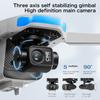 2025 NY S-X1 Mini Drone med Stor Skjerm 3-akset Gimbal Anti-risting Luftbårne Børsteløse Droner 5G GPS 8K HD Kamera EIS RC Quadcopter