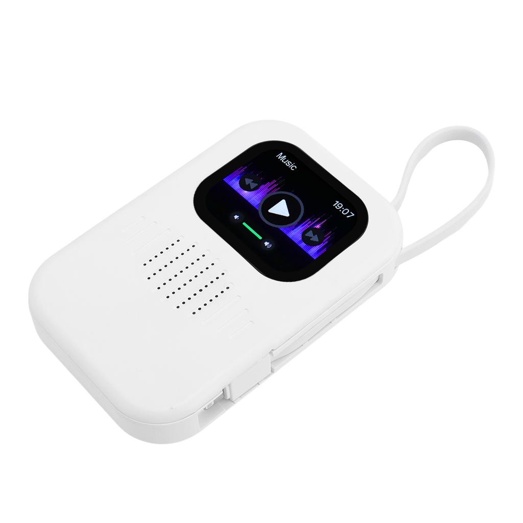 2 Inch Touch Screen Bluetooth Speaker 8000mAh Battery Fast Charging Support Music Playback Portable