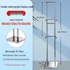 Jundingying Stainless Steel Double-Sided Outdoor Display Stand