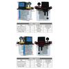 1L 2L Lubricant Pump Automatic Lubricating Oil Pump with Pressure Gauge CNC Electromagnetic Lubrication Pump Lubricator