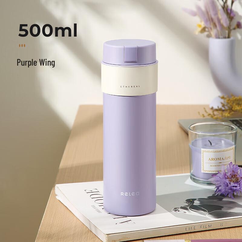 RELEA Leica 500ml Portable Insulated Thermos Cup