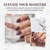 Laser Nail Stickers Black White Nail Decals Professional Nail Foils  Nail Decoration