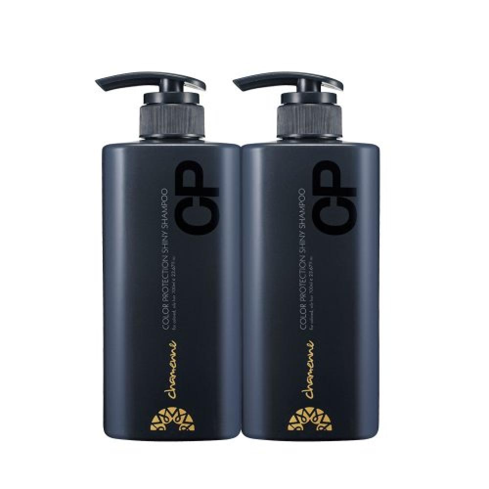 Шампунь Mucota Chamenne Cp 700 мл x 2 Яркий цвет для окрашенных волос FREE