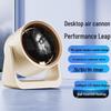 Portable Rechargeable Fan with Long Battery Life for Dormitory, Office, or Wall Mounting