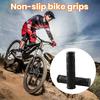 1 Pair Bike Handlebar Cover Shock Absorption Ergonomic Anti-slip Vibration Damping Cycling Bicycle Handlebar Covers Bike Supply