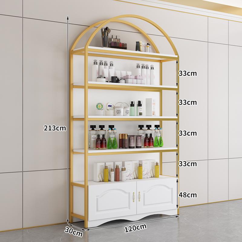 Beauty Salon Display Cabinet and Shelves for Cosmetics