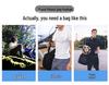 Portable Waterproof Golf & Sports Shoe Bag - Handheld Storage for Sneakers & Basketball Shoes