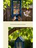 Comedouro Popular de Pássaros em Ferro: Decoração Criativa para Jardim ao Ar Livre