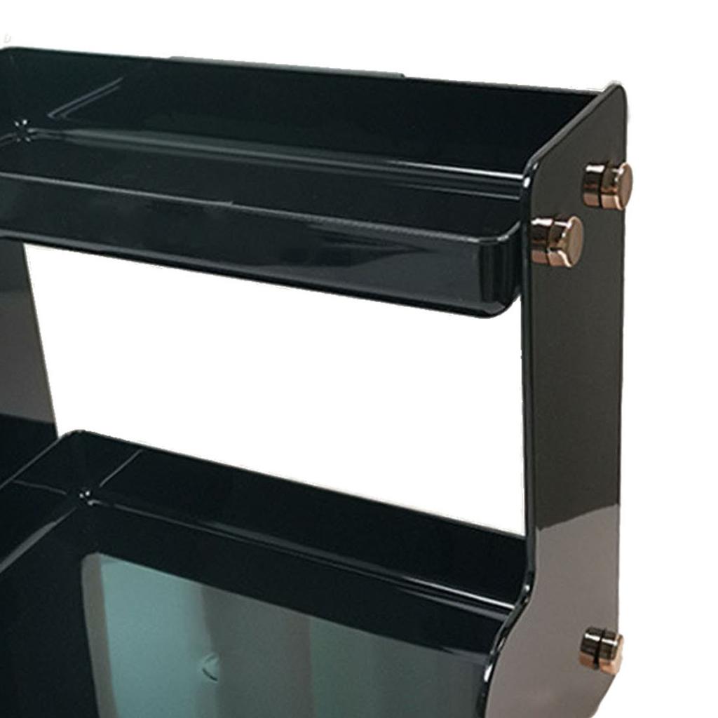 Desktop-Aufbewahrungsregal Doppelschichtig Platzsparend Multifunktionaler Schreibtischorganizer für Wohnheim Büro