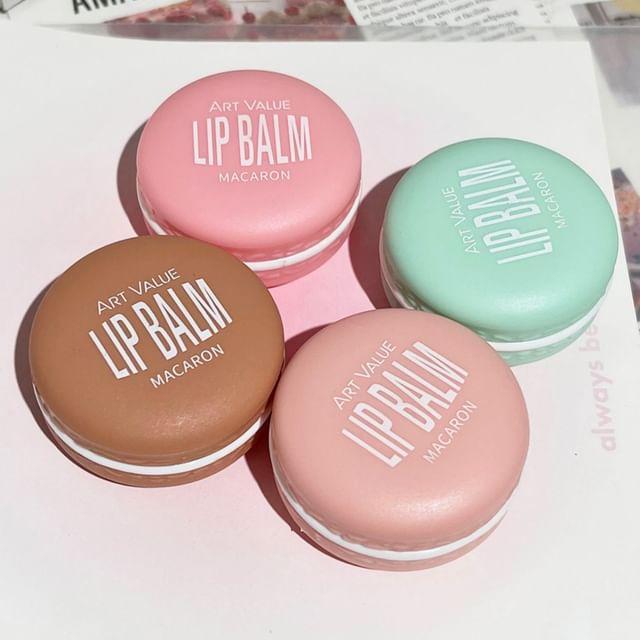 Art Value - Macaron Moisturizing Lip Balm - 4 Flavors 04# Papaya - 4.3g